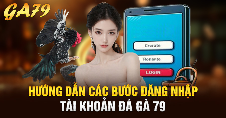 Hướng dẫn các bước đăng nhập tài khoản Đá Gà 79