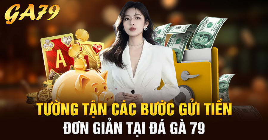 Tường tận các bước gửi tiền đơn giản tại Đá Gà 79